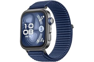 Issinlky Nylonowa opaska kompatybilna z Huawei Watch Fit 4 Pro/4/3, elastyczny pasek sportowy dla Huawei Fit 4 Pro/4/3 Kobiety Mężczyźni