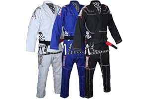 Twister Progress 5.0 Brazilian Jiu Jitsu Gi IBJJF genehmigte Spezifikationen Rundum-Dreifachstich-Verstärkung, professionelle Qualität, merzerisiert/sanforisiertes Perlengewebe, 475 g
