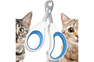 CLEANSE Tagliaunghie Gatto Realizzato in acciaio inossidabile, taglio netto, senza brandelli, finitura a specchio. Taglia Unghie Gattini per gatti, gattini, cuccioli e altri animali domestici