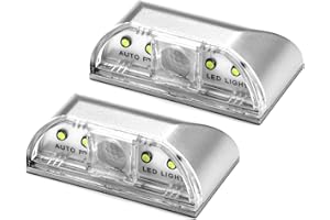 OUPDATE 2PCS Keyhole Light for Door with Motion Sensor PIR Infrared LED Keyhole Lamp Outdoor Auto On/Off, Key light Easy Installation Ideal for Front Door Hallway Closet Drawer