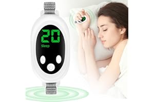 Dittybuy Calm Carry Sleep Aids for Adults - Portable Sleep Aid Device for Anxiety Relief and Insomnia USB Charging Microcurrent Holding Sleep Instrument with Comfortable Adjustable Strap