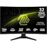 MSI 31.5" MAG 321CQF E18, Gaming Monit&ouml;r, WQHD, 16:9, Curve 1500R, Rarid VA, 180Hz 0.5ms, FreeSync