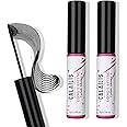 CALAILIS Lash Glue, Cluster Lash Glue, Lash Extension Glue, Super Strong Hold 48 Hours Long Lasting Eyelash Glue for Lash Cluster, Waterproof, Non-Irritating, Fast Drying Lash Glue, 2Pack