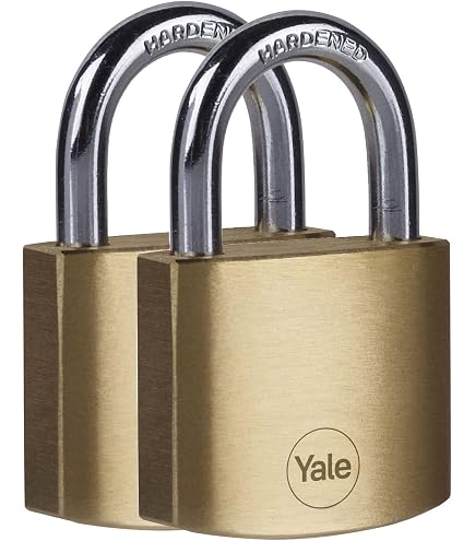 Lot De 4 Cadenas à Clé Kasp Série 120 - 40mm Laiton - Haute Sécurité