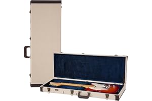 Gator Cases Journeyman Series Estuche Deluxe de Madera para Guitarras Eléctricas Estándar; Se Adapta a Fender Stratocaster/Telecaster, y Más (GW-JM-ELEC)