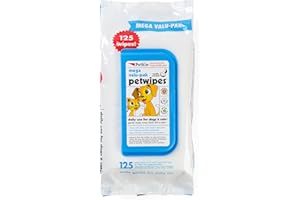 Petkin Mega Valu Pet Wipes, Pack of 125