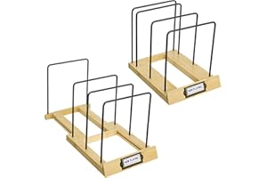 Big Fudge Schallplatten Aufbewahrung für 50 bis 75 Platten - Schallplattenständer aus Bambus - Vinyl Halter Regal - Schallplattenregal Vinyl Holder - Plattenständer Ständer