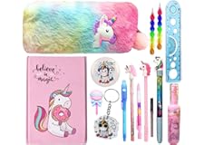KOBBET® Unicorn Stationery Set for Girls Unicorn Return Gifts for Birthday Parties for Kids Girl Stationery Set for Kids Retu