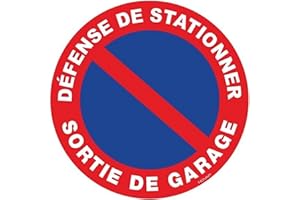 NOVAP Panneau Défense de stationner sortie de garage - Rigide Ø300mm - 4060156