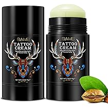 BALM TATTOO - Crema Per Tatuaggi Cream - Balm Tattoo Original - Tattoo Aftercare - Rapido Assorbimento - Facilita La Guarigione E La Cicatrizzazione Del Tatuaggio - Tatuaggi Nitidi E Sani - 100 G - Foto 7
