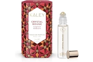 A ATHENA'S KALEY KALEY | Profumo in Olio Roll On Cristal Rouge, Fragranza Legnosa e Ambrata, 10ml, Made in Italy