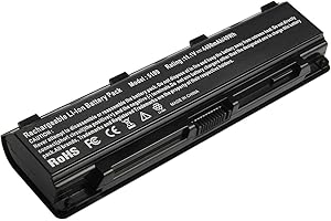 ASUNCELL PA5109U-1BRS Batterie d'ordinateur Portable pour Toshiba Series C40 C50 C55 C70 C75 C75D C75T C40-AD05B1 C50T C55 C55D C55DT C55T C70 C70-A Pro C70 Pro C70-A C75 C75D