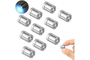 BTFO Mini Lampe LED, 10 PiÈCes Chambre de Poupée Mini Lampe Électrique, Artisanat Petite Lampe Batterie Comprend Bricolage Petit Accessoire de Jouet Décoratif (7 Couleurs)