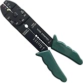 Troy T 24005, Cable Stripping/Shoe Pliers (200Mm), Black, Green