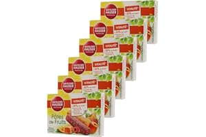 GAYELORD HAUSER - Pâtes de Fruits - À Base de 50 % de Fruits - Source de Vitamines C et B1 - Lot de 6 x 125 g