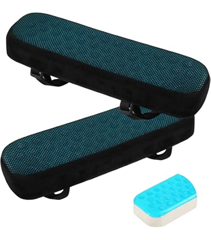 LOVIVER Comfy Arm Rest Pillow Chair Armrest Pad Thick Soft Elbow Pillow Support Forearm Anti-Slip For Desk Chair Office Chair Gaming Chair - View #9