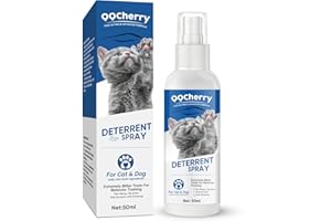 YESNATURE Dashr Katzenabwehrspray, kratzschutz Sofa Katze, Nicht Reizend und Rückstandsfrei, Für den Innen- und Außenbereich Geeignet, 120ML