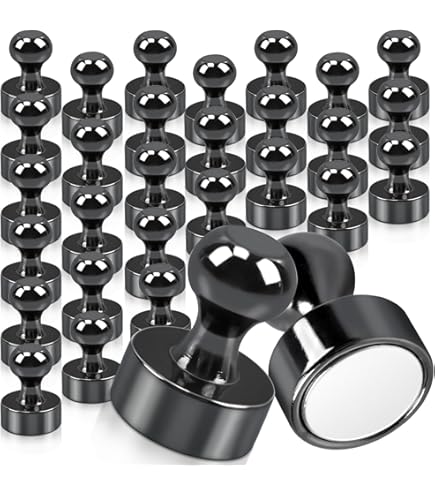 Neodymium magneten, 20 stuks, veelkleurige magnetische pinspelden voor