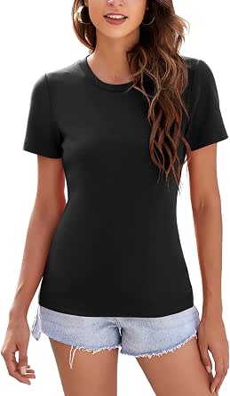 Summer Casual T Shirt Cotton Tee 