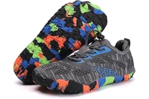 GOGOUP Kid's Trail Running Shoes Boys Girls Water Shoes Quick Dry Lightweight Outdoor Camping Climbing Shoes Unisex