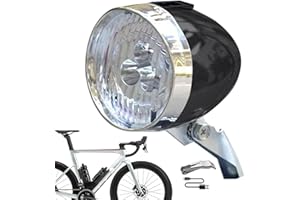SIUWDDEE Luce Per Bicicletta, Ricaricabile Tramite USB, Luci Bici Kit, Luci Bicicletta LED LED Bici Super Luminoso Faro Ricaricabile USB Con 3 Lampadine A Per Guida Notturna