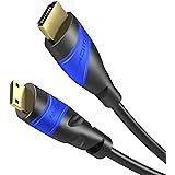 KabelDirekt – 3m Mini HDMI to HDMI Cable compatible with (HDMI 2.0a/b, 2.0, 1.4a, 4K HDMI Cable, HDMI to HDMI, 4K@60HZ,1080p 