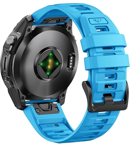 ORIGINALE GARMIN FENIX 6X Pro Quickfit 26MM Bracciale IN Silicone