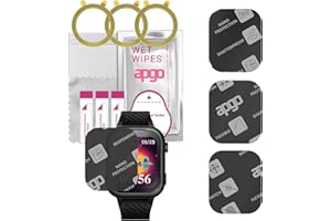 3x apgo MATTE Hybrydowe MATOWE szkło ochronne do Garett Kids Essa 4G, elastyczne szkło nano, doskonała alternatywa dla szkła hartowanego, odporne na zarysowania, pełny klej