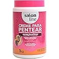 Combing Cream Intense Salon Line - 1 kg Salon Line Creme de Pentear Definição Intensa Salon Line - 1 kg