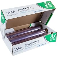 Film étirable Wrapmaster 1000 - 30cm X 100m - 3 Rouleaux - Pour Restauration