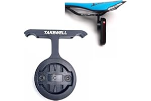 takewell Supporto per Reggisella Sella per GARMIN VARIA RTL515, Compatibile GARMIN VARIA RVR315, Adatto per Arco Sella di qualsiasi Materiale: Carbonio, Alluminio, Acciaio.