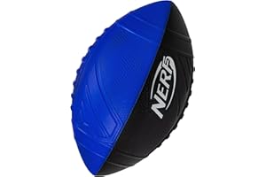 ‎NERF Nerf Pro Grip Football - Classic Foam Ball - Easy to Catch and Throw - Great for Indoor and Outdoor Play - Blue