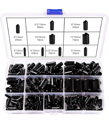 SULIUDAJI 2 stuks eindkappen van pvc, binnendiameter 100 mm, robuuste