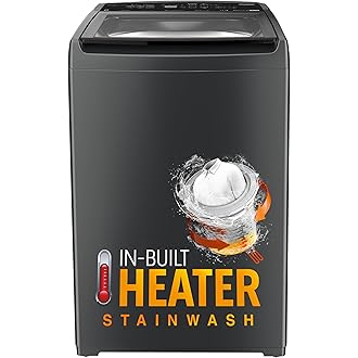 Whirlpool 8 Kg 5 MAGIC CLEAN PRO SW H Fully Automatic Top Load Washing Machine (MAGIC CLEAN PRO SW H KG GREY 10YMW with In-Built Heater)