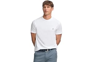 Polo Club Maglietta Basic Cotone con Logo Ricamato Uomo - T-Shirt for Men