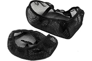 SNWDBH Seat Cover Motorcycle Seat Cushion Insulated Breathable Honeycomb Mesh Suitable For Royal Enfield Himalayan 411 2016-2022 Mesh Fabric Seat Cover