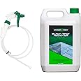 Garden Xpert Black Spot Remover | 5 Litre With Long Hose Trigger Spray (130cm length) | Removes Black Spots, Lichen & Stains From Patios & Natural Stone | Ready to Use | 50m2 Coverage
