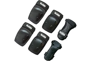 Simply Kids Protecciones Patines Niña I Coderas y Rodilleras Niño con Muñequeras I Protecciones Skate de Patinaje, Monopatín, Bicicleta, Hoverboard, Protecciones Patines Niño y Niñito