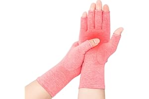 XWCHASA 1 para Rękawice na zapalenie stawów Rękawice uciskowe, Rękawice uciskowe na zapalenie stawów, łagodzi ból Reumatoidalne zapalenie stawów, tunel nadgarstka, zmniejsza ból i wspomaga gojenie (L)