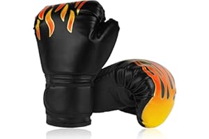‎FLINTRONIC Flintronic Boxhandschuhe Kinder, Kinder Boxhandschuhe, Boxhandschuhe für Kinder, Junior Boxing Gloves, Kickboxhandschuhe für Muay Thai, MMA, Kampfsport, Kickboxen, Sparring (3-10 Jahre)