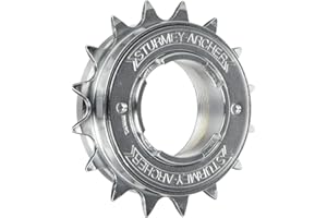 SUNRACE Sturmey Archer - Ruota libera 16 denti, 1/2" x 1/32", colore: Argento
