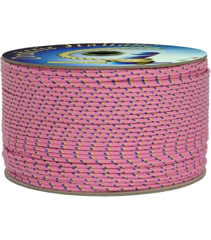 Cordino Colorato Hobby Fantasy, Rosa Fluo, 3 Mm X 20 Metri – Fatto In Italia