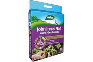 Westland John Innes No.1 kompost dla młodych roślin, 10 litrów (wzbogacony związkiem cynku)