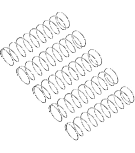 Produktbild von 10x Druckfeder 304 Edelstahl – 15x60 Mm, 1 Mm Draht, 35N Tragkraft