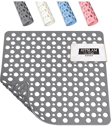 Antislip Douchemat 50×50 cm – Transparant – Veilig & Comfortabel