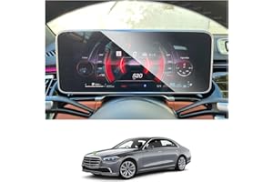 RUIYA Compatible with 12,3" Mercedes-Benz S-Class W223 2021-2025 Digital Cockpit Screen Protector, Tempered Glass Protective Film S-Class W223 Screen Protector HD Touchscreen Protective Film