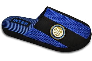 MATTIOLI Pantofole Squadre Calcio Inter Junior, Prodotto Ufficiale (Numeric_35)