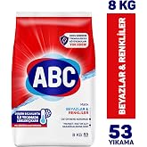 ABC DETERJAN Matik Beyazlar & Renkliler 8 Kg