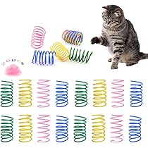 20 Molle Giocattolo Per Gatti - Colorate, Rimbalzanti, Con Piume - Foto 2