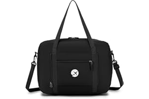 SPAHER Bagaglio a Mano 40x30x20 Wizzair Borsone da Viaggio Donna 25L Pieghevole Borsa Palestra Borsa da Viaggio Borsa a Mano Borsa da Cabina per Campeggio Weekend